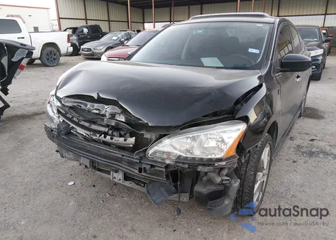 2013 Nissan Sentra Sr из США, поврежденный, VIN 3N1AB7AP2DL789511